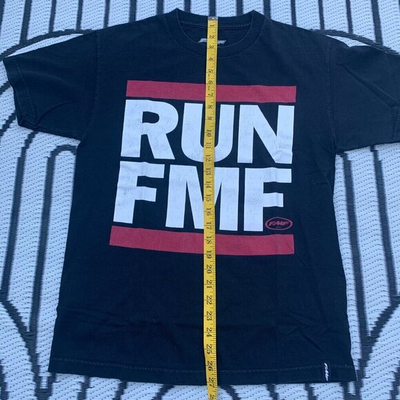 RUN FMF Logo Motocross T-Shirt - Picture 6 of 7